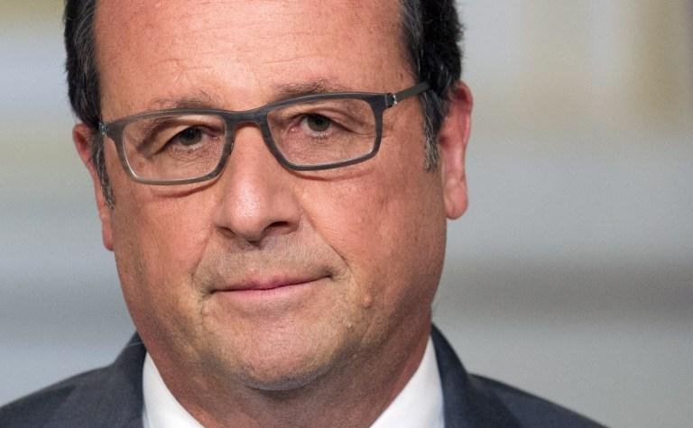 Presidente Fran&ccedil;ois Hollande falar&aacute; sobre o assunto nesta segunda-feira