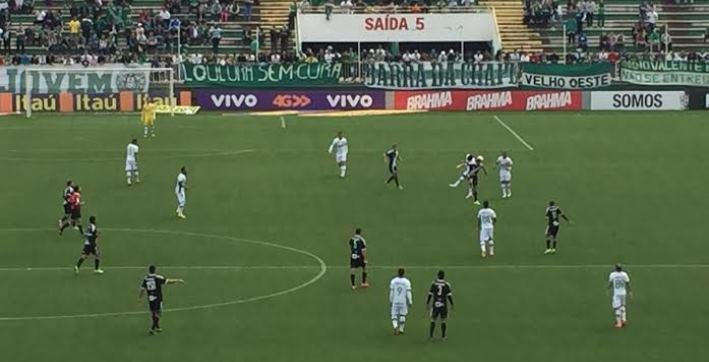 Chapecoense e Ponte Preta ficaram no 0 a 0