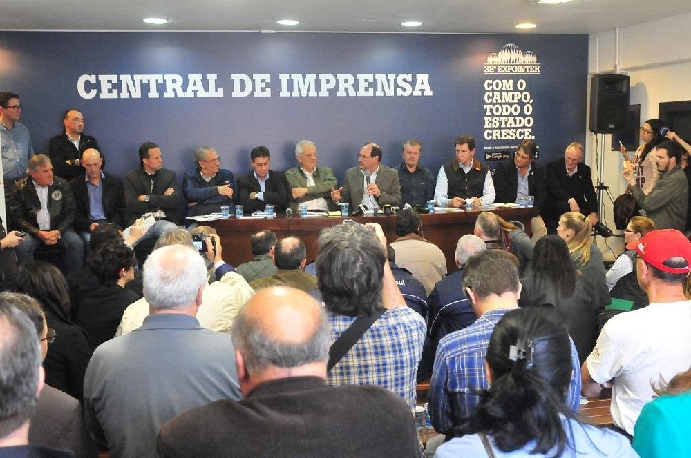 Governador Jos&eacute; Ivo Sartori destacou que feira foi uma experi&ecirc;ncia exitosa, otimista e feita com os p&eacute;s no ch&atilde;o