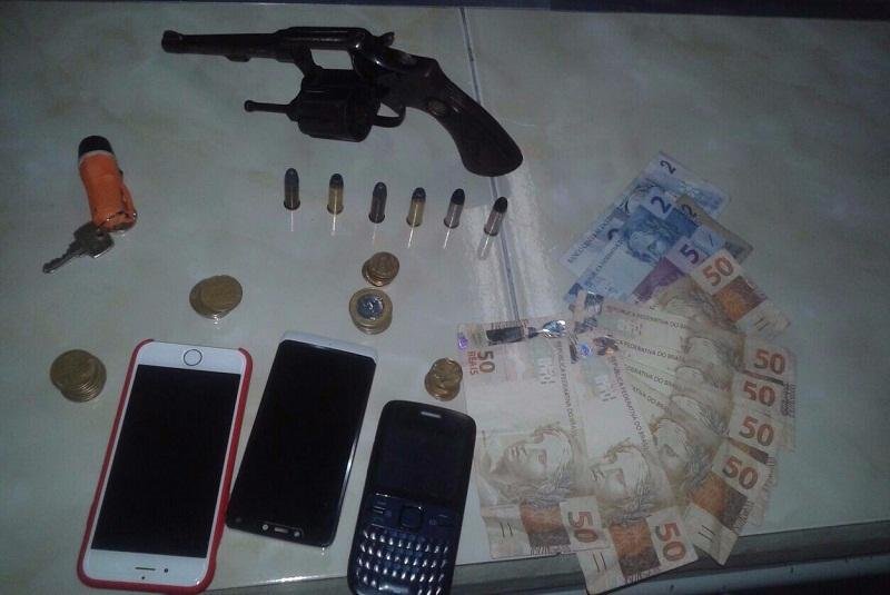 Grupo com rev&oacute;lver foi rastreado atrav&eacute;s do celular de uma das v&iacute;timas