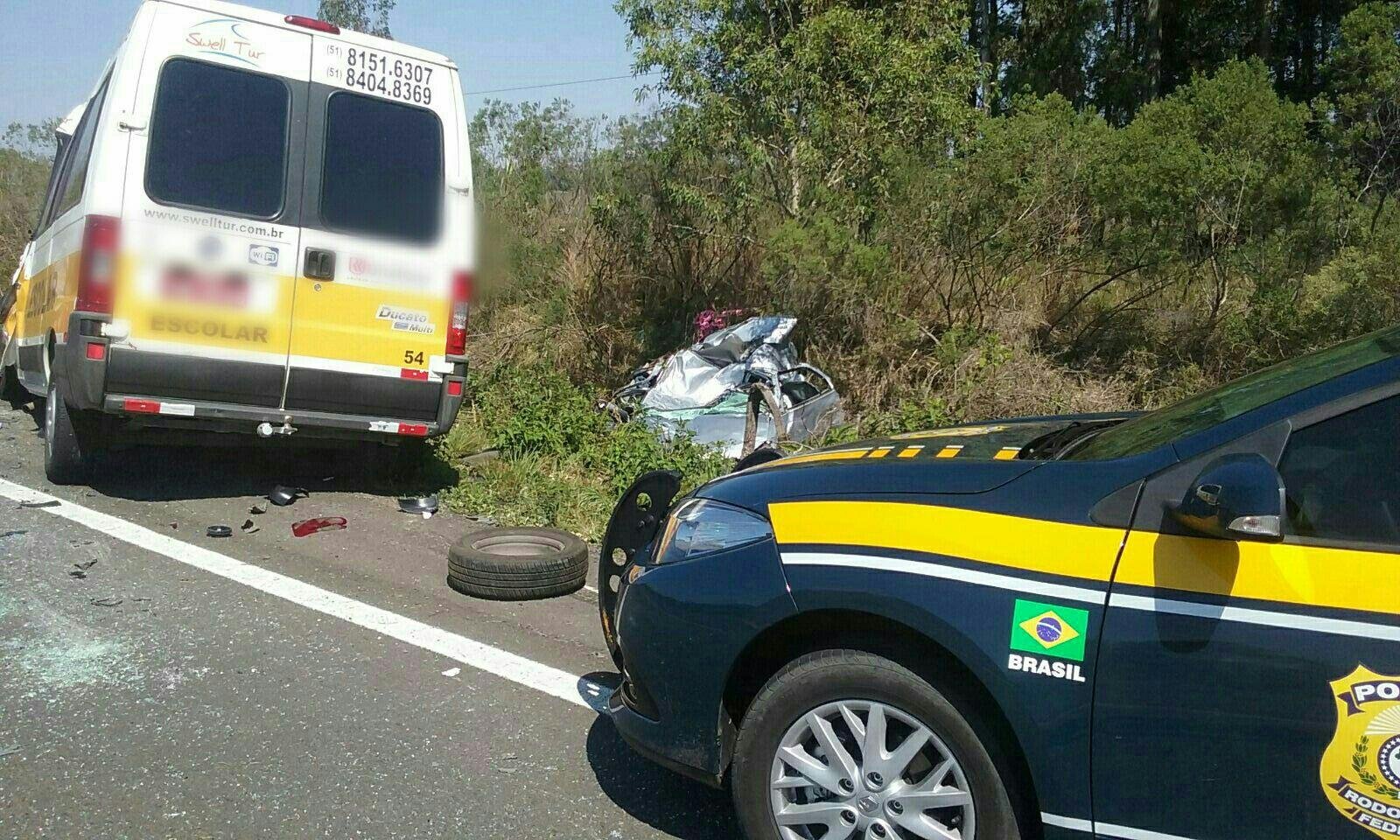 Colis&atilde;o deixou duas v&iacute;timas fatais