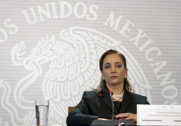 Bombardeio deixou dois mortos e seis feridos, declarou Claudia Ruiz Massieu