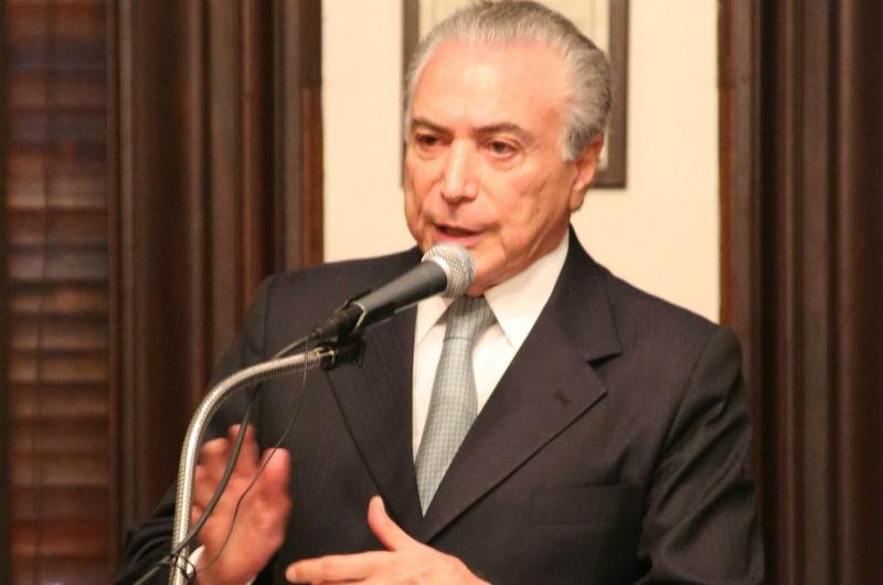Temer n&atilde;o quis comentar sobre um poss&iacute;vel aumento de impostos