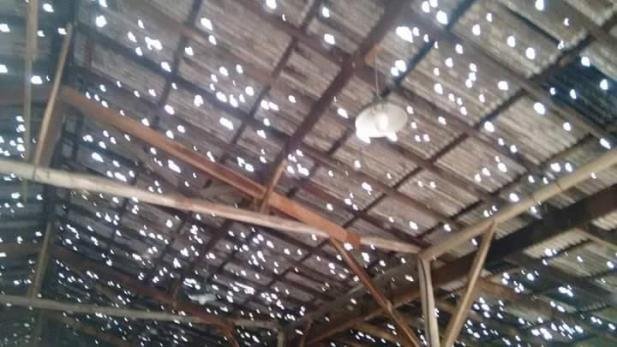 Em Gravata&iacute;, houve registro de feridos por causa do granizo