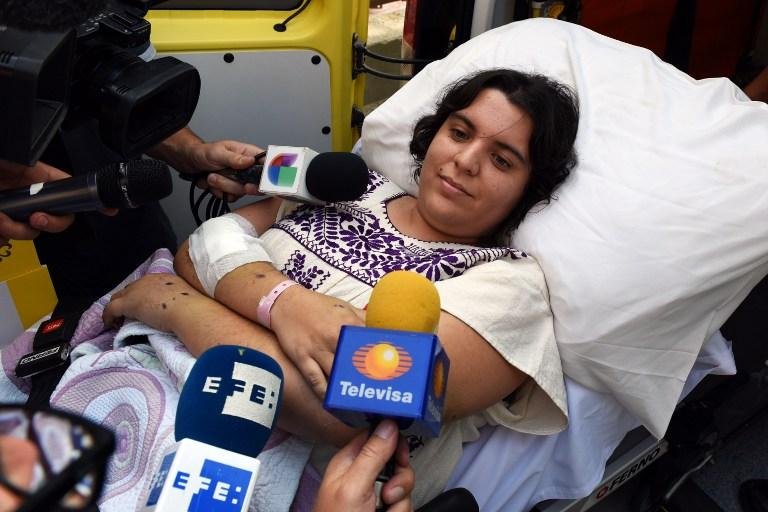 Collete Gaxiola foi uma das mexicanas atingidas pelo bombardeio das For&ccedil;as do Egito 