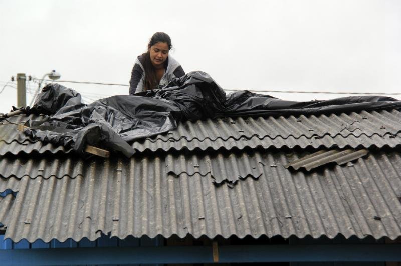 Em NH, 500 casas foram afetadas