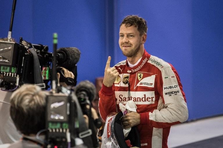 Vettel surpreende e largar&aacute; na pole em Cingapura
