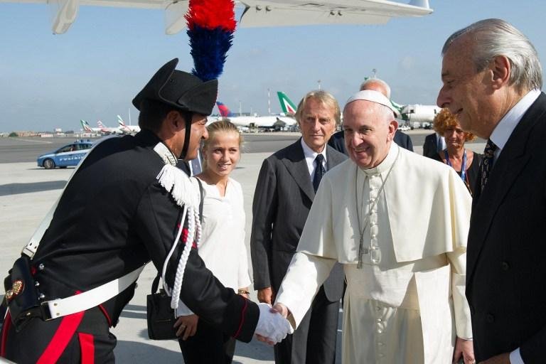 Papa desembarcou em Cuba