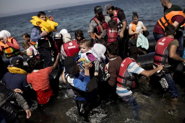 Na semana passada, migrantes s&iacute;rios foram resgatados tentando chegar &agrave; Gr&eacute;cia