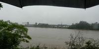Chuva aumenta nível do rio Taquari 