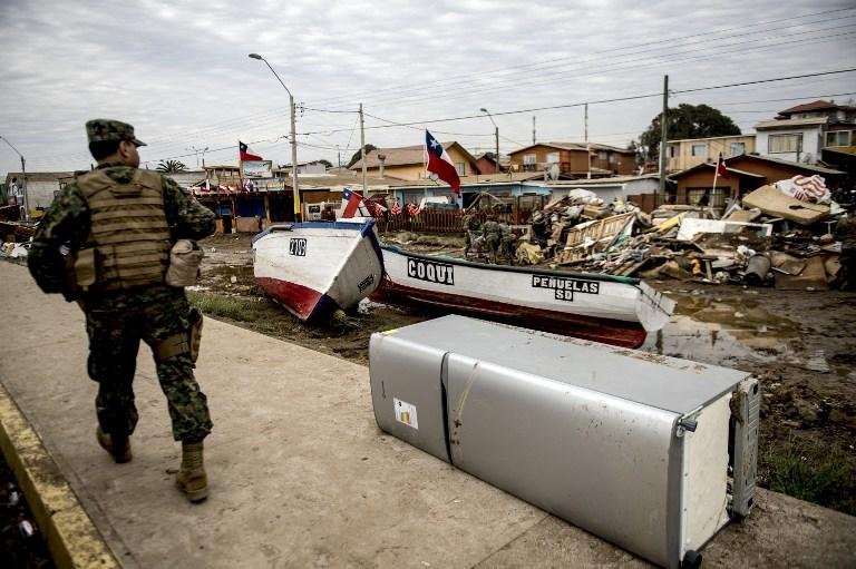 Terremoto volta a atingir Chile