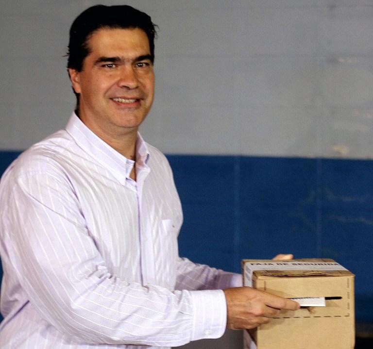Jorge Capitanich (foto) deixar&aacute; cargo de governador ap&oacute;s vit&oacute;ria de Domingo Peppo 