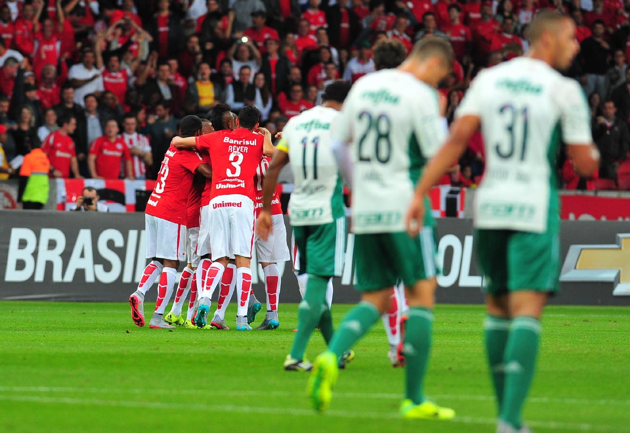 M&eacute;dia de gols do Palmeiras coloca Inter em alerta 