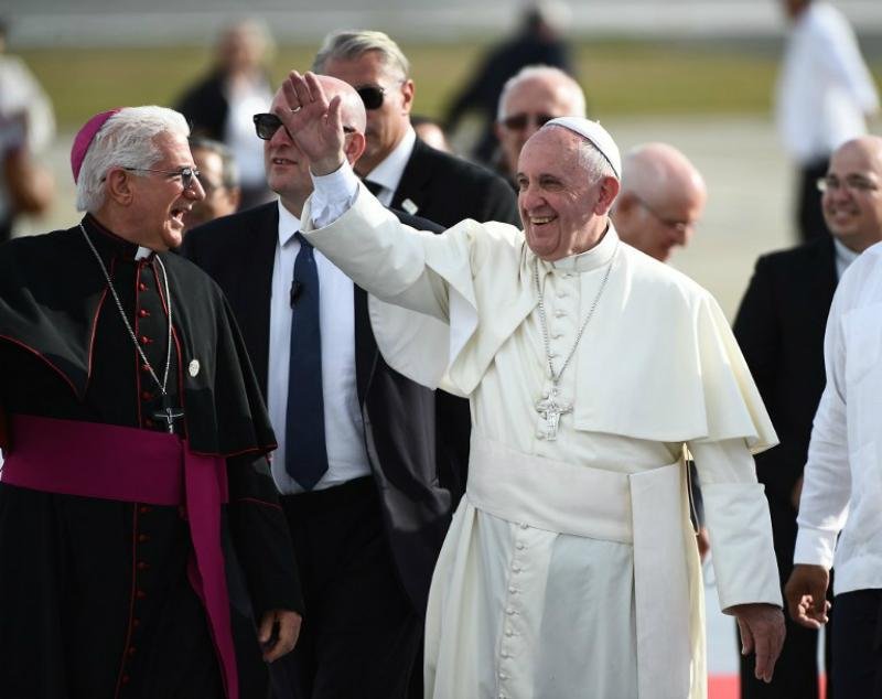 Papa Francisco segue para os EUA 