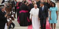 Papa Francisco chega a Washington para visita de seis dias aos EUA
