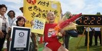 Japonês entrou nesta quarta-feira para o Livro Guinness dos Recordes 