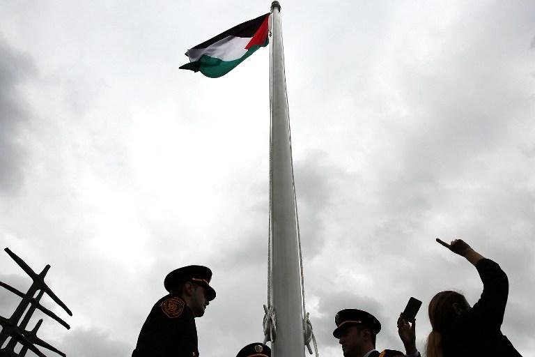 Bandeira palestina foi hasteada na ONU