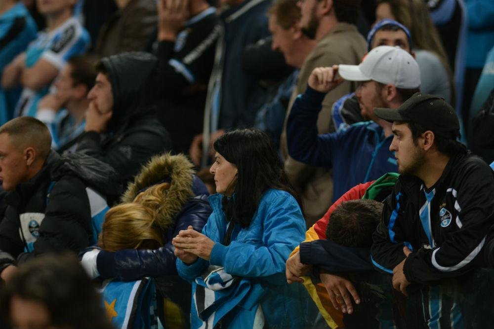Torcida lotou a Arena para acompanhar decis&atilde;o da Copa do Brasil