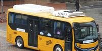 Ônibus que ficará em testes nas linhas circulares da Carris