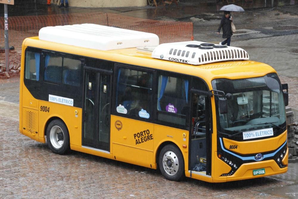 &Ocirc;nibus que ficar&aacute; em testes nas linhas circulares da Carris