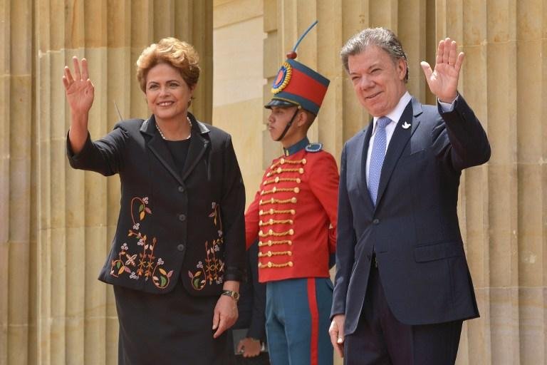 Em visita &agrave; Col&ocirc;mbia, presidente falou sobre acordos econ&ocirc;micos 