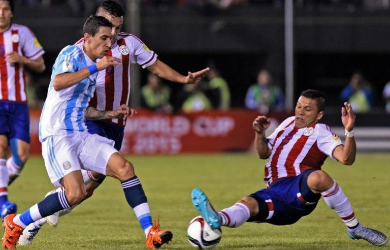 Argentinos e Paraguaios ficaram empatados