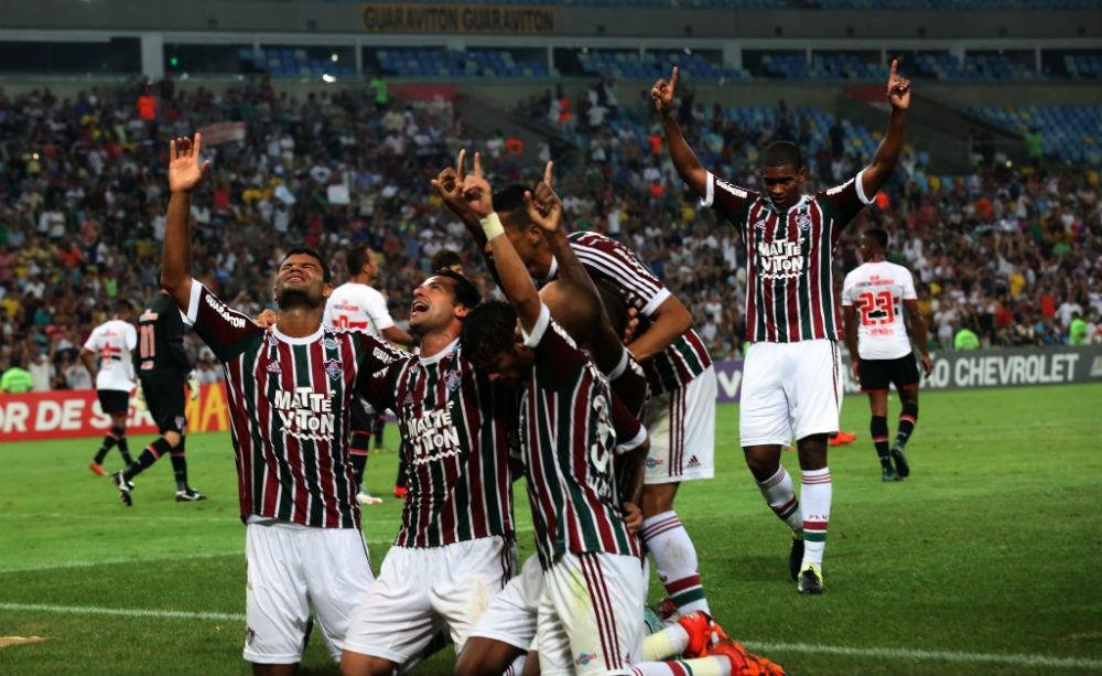 O Fluminense foi mais competente e conseguiu fazer 2 a 0