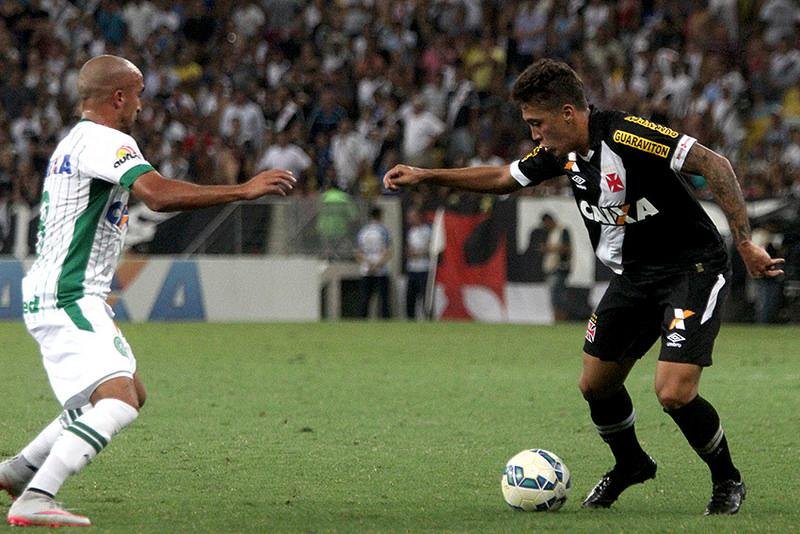 Vasco e Chapecoense ficaram no 1 a 1