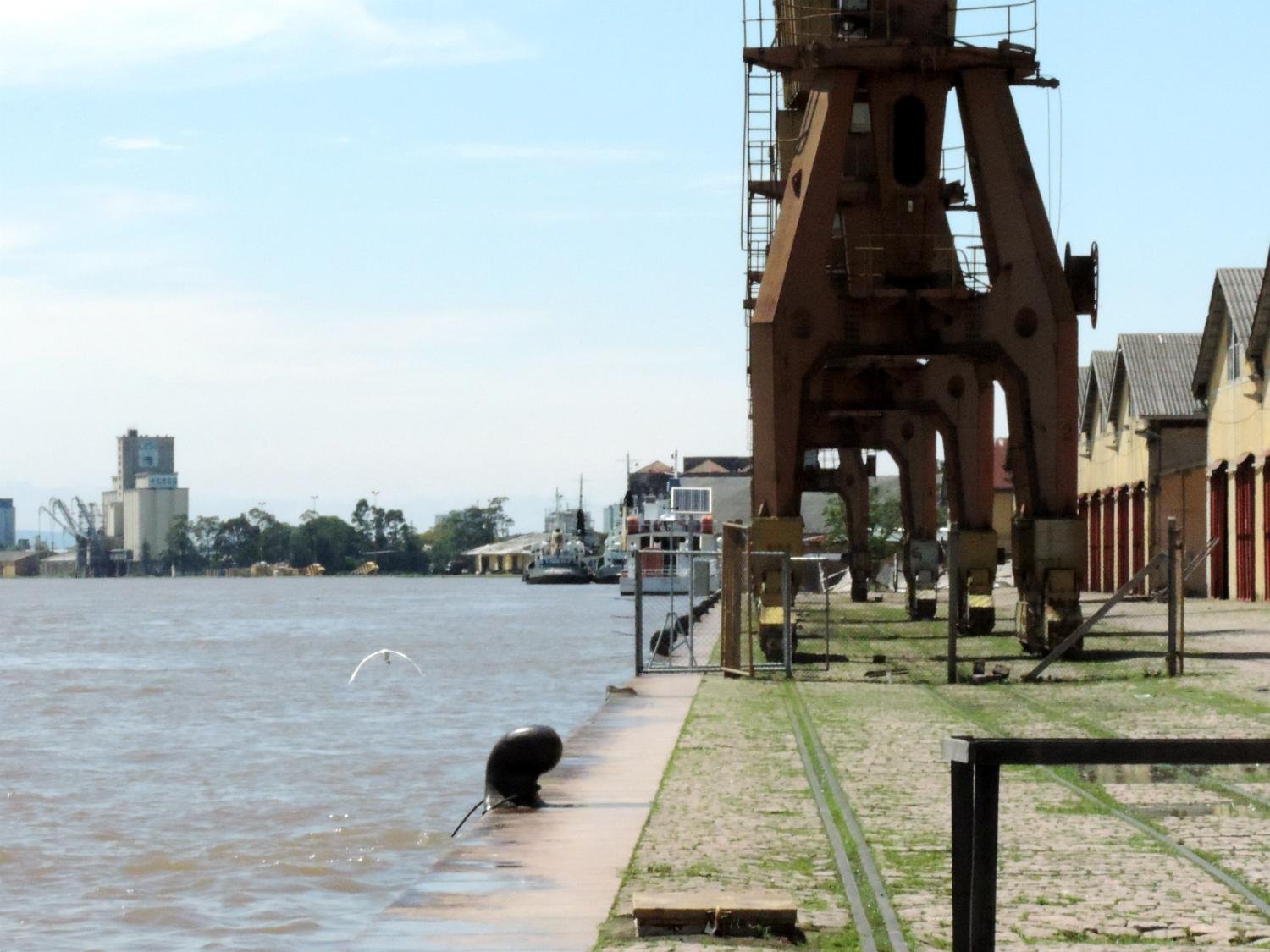 Comportas do Cais Mau&aacute; ser&atilde;o fechadas