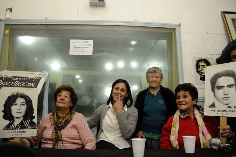 Neta 117 desaparecida no regime militar argentino se reuniu com av&oacute;s