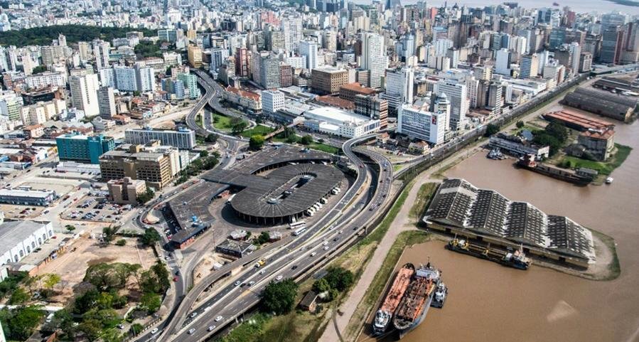 Rajadas de vento alcan&ccedil;aram de 30 km/h a 50 km/h na parte Norte da Lagoa dos Patos