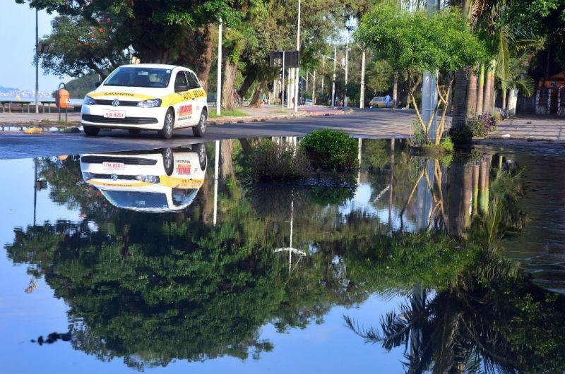 Chance de temporais, no entanto, deixa Porto Alegre em alerta 