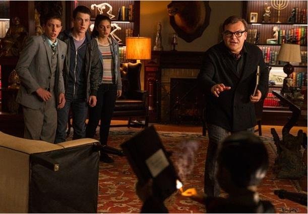 Jack Black interpreta RL Stine, autor das hist&oacute;rias