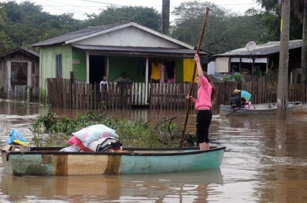 RS tem 119 cidades atingidas pelas chuvas