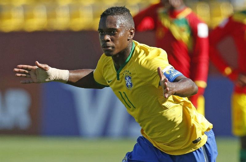 Lincoln marcou o primeiro gol do Brasil contra Guin&eacute;