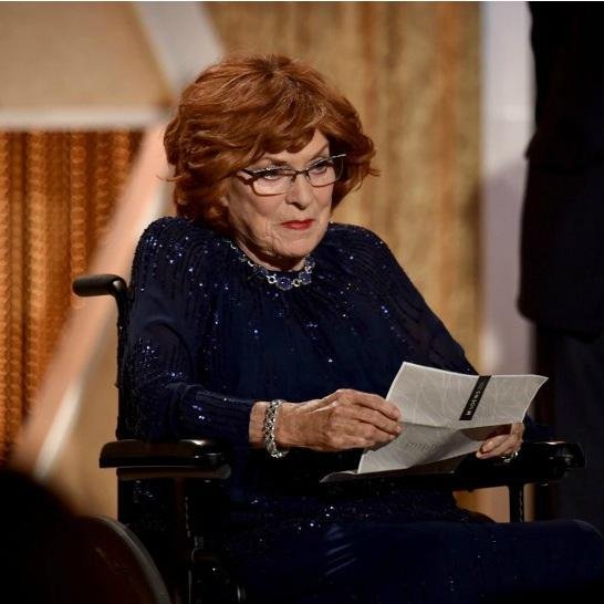Maureen foi homenageada com um Oscar honor&aacute;rio em 2014