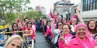 Voluntárias Imama participam de passeio em apoio ao Outubro Rosa
