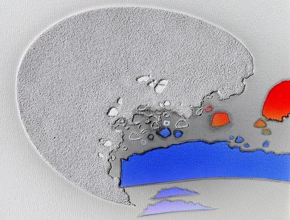Obras de Kenji Fukuda exploram a pintura abstrata