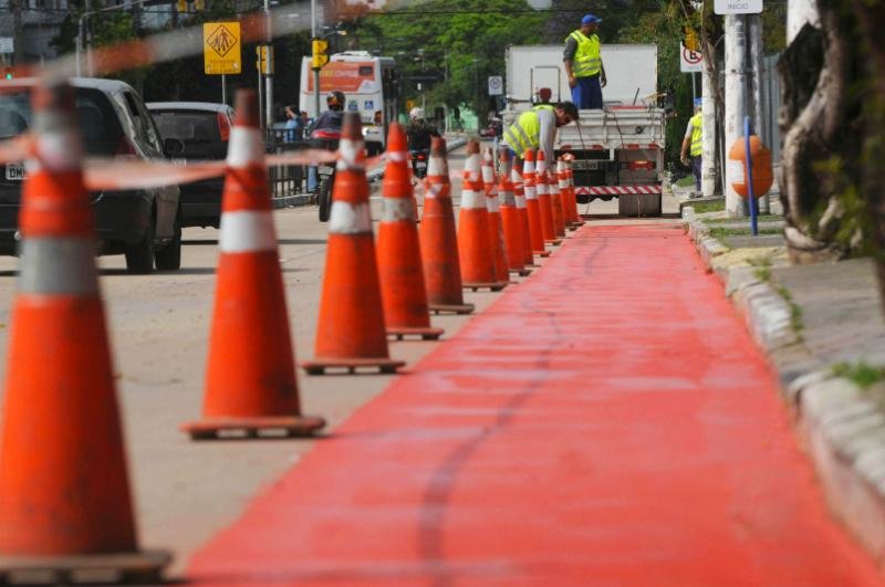 Meta &eacute; ter 35 quil&ocirc;metros de ciclovia na Capital at&eacute; o final do ano