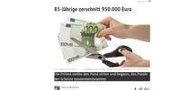 Banco Central da Áustria afirmou ao jornal Kurier que está disposto a substituir as cédulas rasgadas
