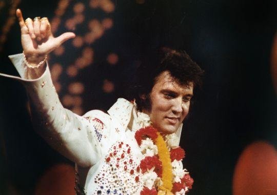 Elvis morreu em 1977