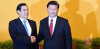 Ma Ying-jeou e Xi Jinping trocaram aperto de mãos