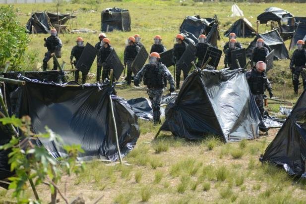 Despejo de fam&iacute;lias ocorreu no &uacute;ltimo s&aacute;bado