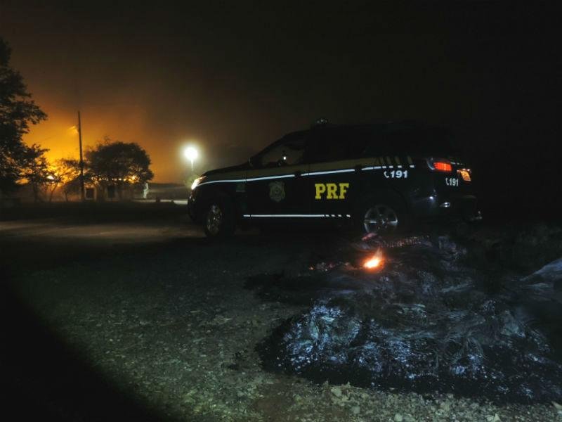 Opera&ccedil;&atilde;o da PRF inibe coa&ccedil;&atilde;o e vandalismo contra caminhoneiros