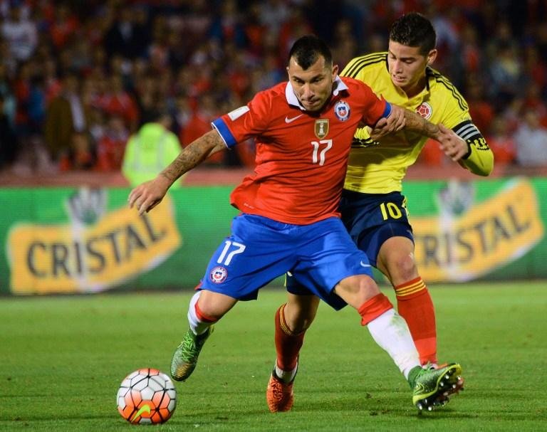 Chile empata com a Col&ocirc;mbia e deixa a lideran&ccedil;a das Eliminat&oacute;rias com o Equador