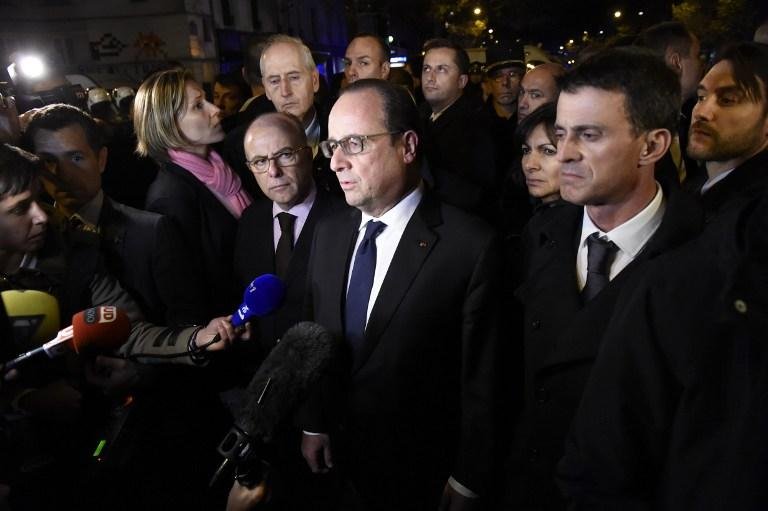 Fran&ccedil;ois Hollande, afirmou em novo discurso, j&aacute; no Bataclan, que vai combater os respons&aacute;veis pelo ataque "sem piedade"