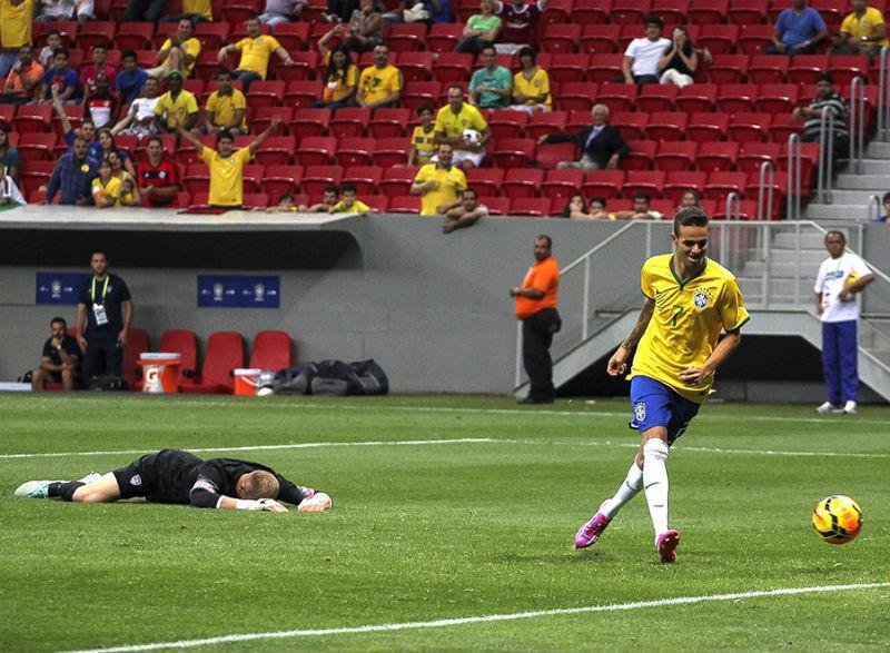 Luan tem nove gols com a camisa da Sele&ccedil;&atilde;o Ol&iacute;mpica