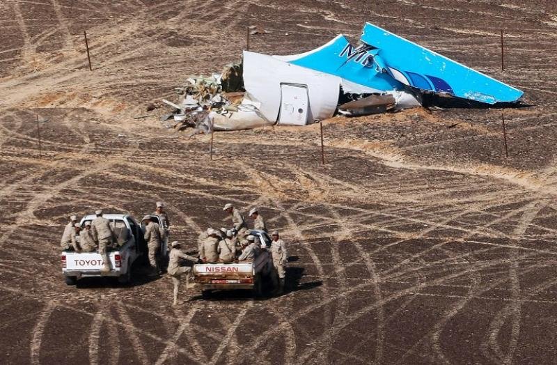 Queda de avi&atilde;o russo na Pen&iacute;nsula do Sinai deixou 224 mortos