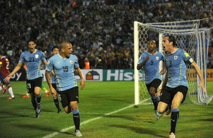 Uruguai venceu em casa e sobe para 2&ordm; lugar na competi&ccedil;&atilde;o