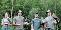 Ação visa garantir o bem-estar animal das aves de rapina que vivem no parque